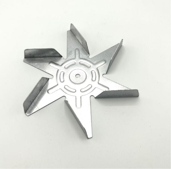 6 KANAT SİRKULASYON PERVANESİ GALVANİZ